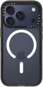 CASETiFY Impact Slim case for iPhone 17 Pro with 4X military-grade drop protection in black