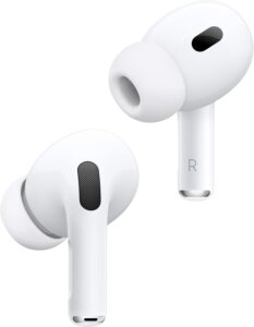 Apple AirPods Pro 2025 wireless earbuds with USB-C charging and advanced ANC