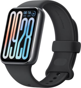 Xiaomi Smart Band 9 Pro fitness tracker with 1.74-inch display and GPS in obsidian black