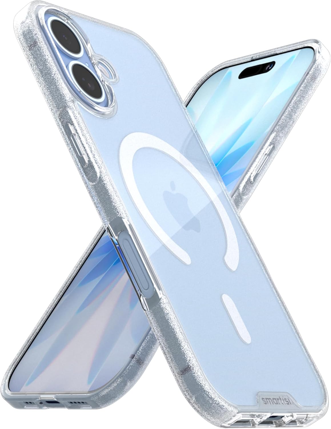Smartish Gripmunk MagSafe clear iPhone 17 case — anti-yellowing thin protective cover