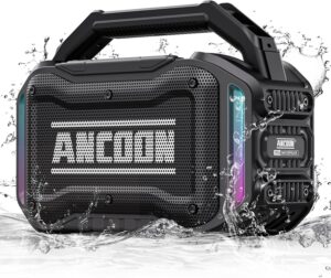 powerful wireless speaker 80W jobsite Bluetooth speaker with IPX6 waterproof
