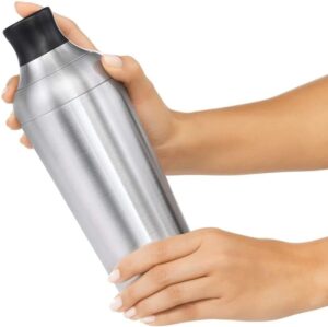 cocktail tool kit OXO Steel 24oz cocktail shaker for home mixology