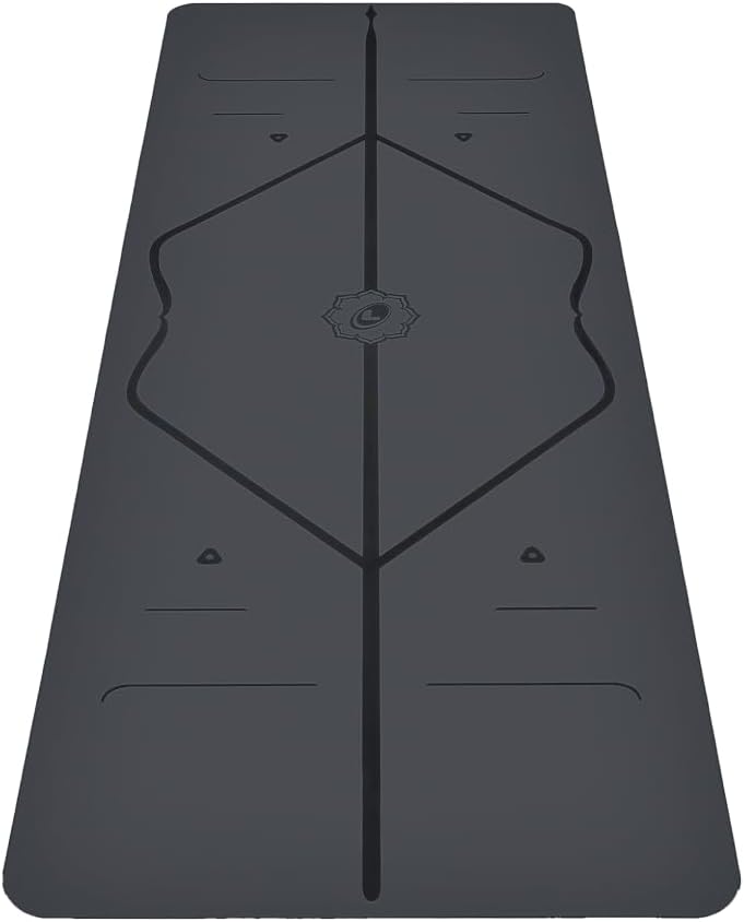 morning yoga mat Liforme Original alignment yoga mat