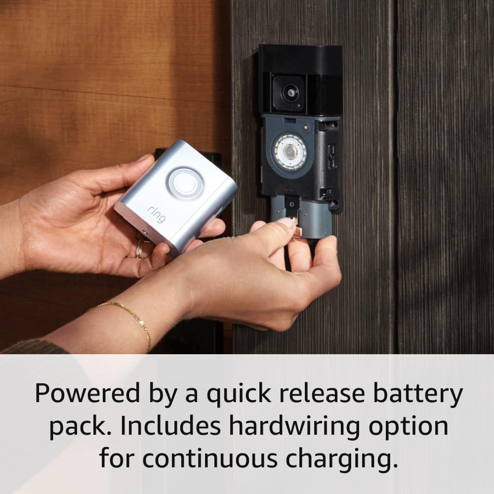 smart doorbell camera Ring Battery Doorbell Pro 1536p HD+