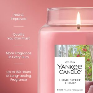 aromatherapy candle Yankee Candle Home Sweet Home 22oz jar