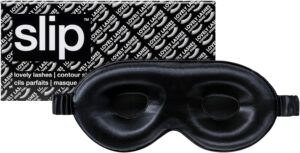 sleep care mask slip Contour mulberry silk contoured sleep mask