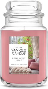aromatherapy candle Yankee Candle Home Sweet Home 22oz jar