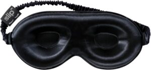 sleep care mask slip Contour mulberry silk contoured sleep mask