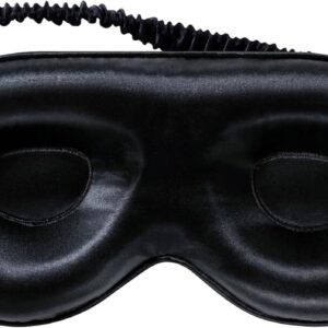 sleep care mask slip Contour mulberry silk contoured sleep mask