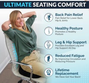 memory foam seat cushion ComfiLife Premium Gel & Memory Foam seat cushion