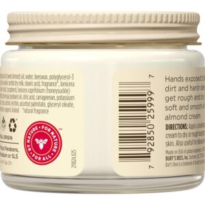 moisturizing hand cream Burt's Bees Almond & Milk 2 oz