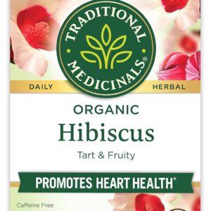 wellness tea blend Traditional Medicinals Organic Hibiscus 16 tea bags