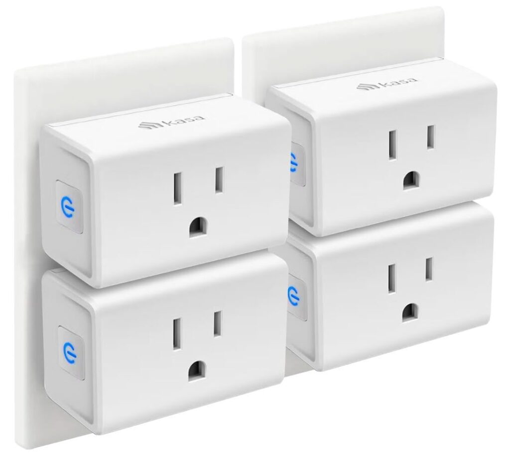 udget Tech Gifts Under $100: Kasa Smart Plug Ultra Mini (4-Pack)