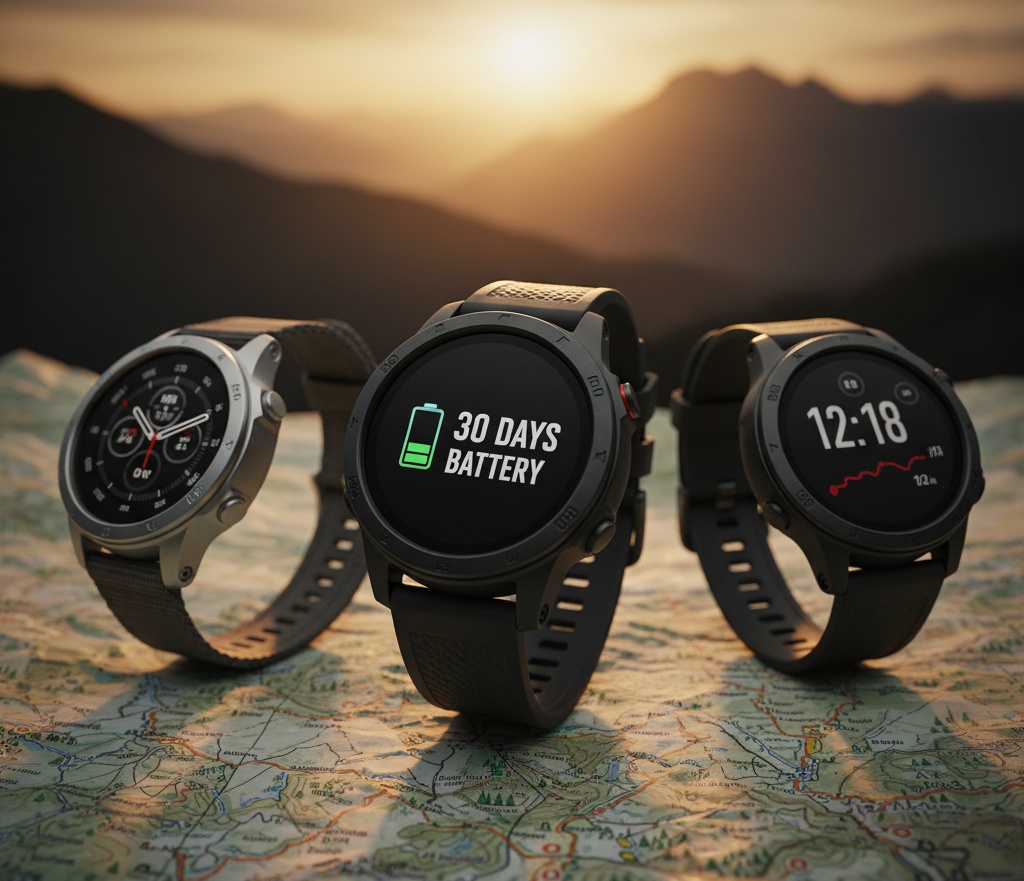 Top 10 Most Practical Smartwatches 2025 (Battery Life & Health)