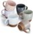 Morandi 18oz Ceramic Mug Set of 6 — Large Family Breakfast Mugs