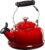 Le Creuset Enamel Whistling Tea Kettle — 1.7 qt, Cerise